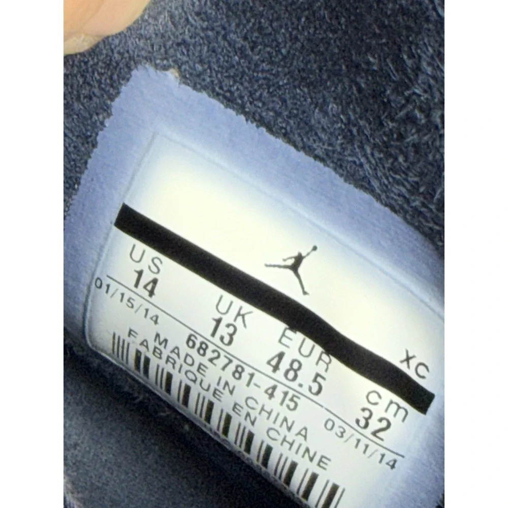 Nike Air Jordan 1 Retro High OG Family Forever Denim Mens Size 14 682781-415